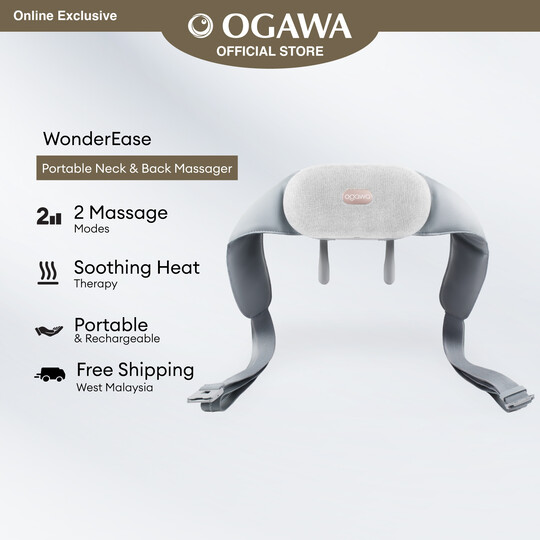 [Apply Code: 6TT31] [New Arrival 2025] Ogawa by Ogawa WonderEase Portable Neck & Back Massager